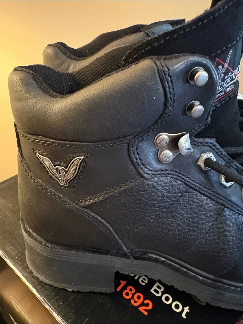 Unisex Thorgood Black Work Boots